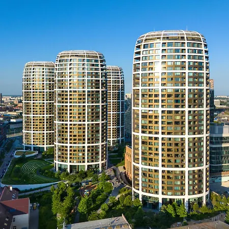 Apartment Sky Park Tower 1, 22 Level, Downtown Centrum, Adress In Town, Parking Included