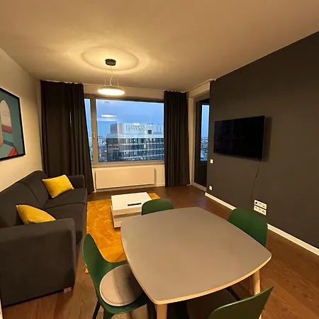 Daire Sky Park Tower 1, 22 Level, Downtown Centrum, Adress In Town, Parking Included *