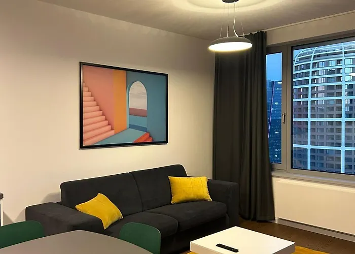 Appartamento Sky Park Tower 1, 22 Level, Downtown Centrum, Adress In Town, Parking Included Bratislava